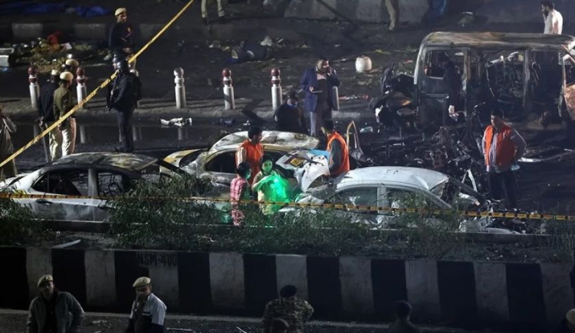 La India investiga una explosión mortal que ha causado al menos 8 muertos en Nueva Delhi