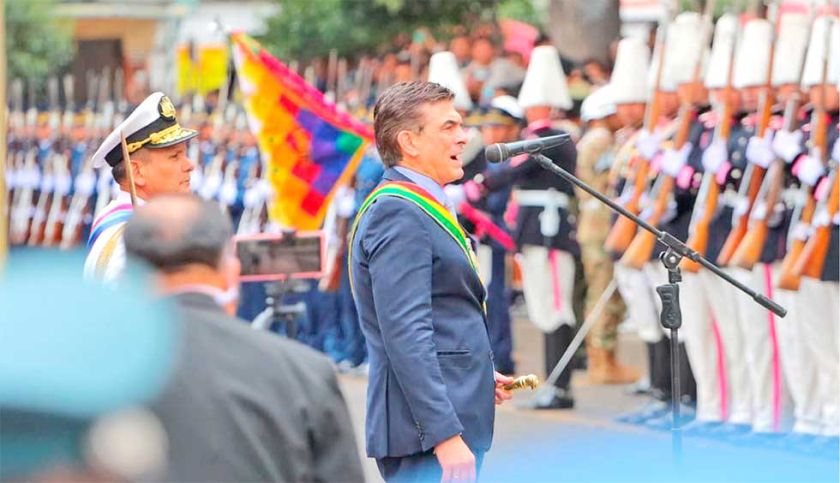 Paz a FFAA: Recuperen la soberanía en todo el país