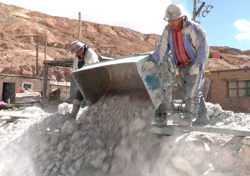 Ingreso de regalías mineras de septiembre y octubre superan Bs 250 millones