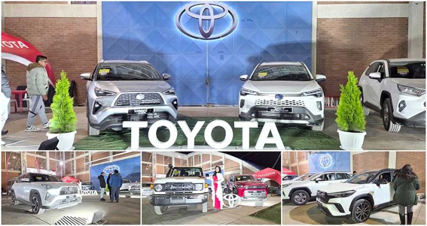 Toyosa se destaca en la Feipobol 2025, la feria más alta del mundo