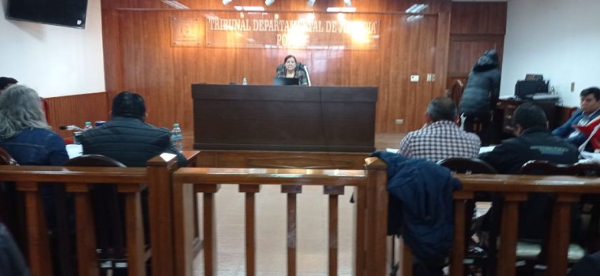 Porcel y Jallaza acceden a medidas alternativas a la detención preventiva
