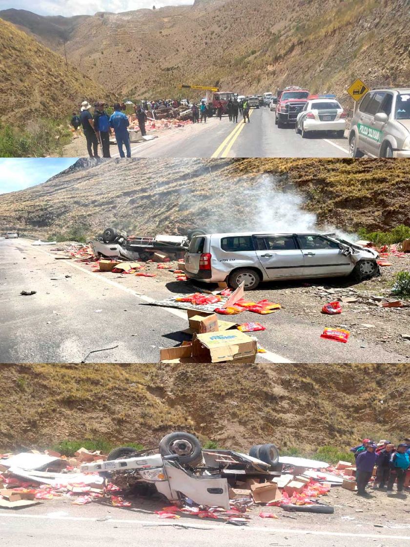 Choque mortal provoca siete fallecidos en el norte potosino