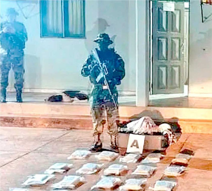 Incautan más de media  tn de droga en Santa Cruz
