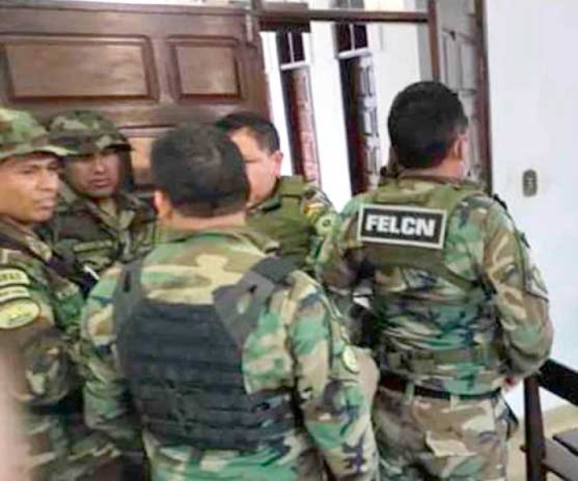 El caso referido por Edmand Lara está vinculado con el narcotráfico