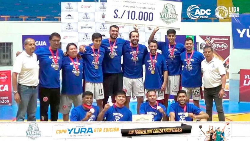 Nacional Potosí básquetbol se corona campeón en Perú