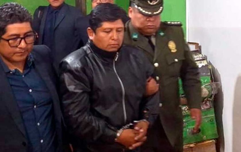 Juez dispone enviar a Juan Carlos Huarachi a la cárcel de San Pedro