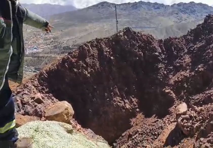 Inspección al Cerro Rico de Potosí revela situación en el coloso de plata