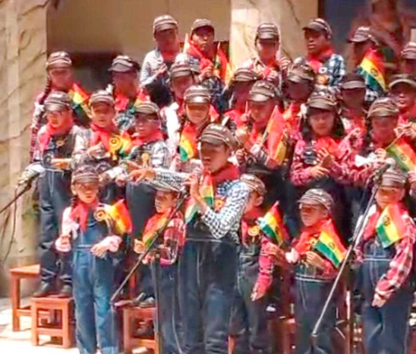 Alumnos presentan videoclip por el Bicentenario