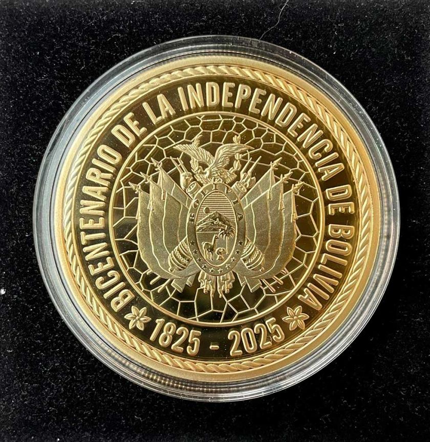 Hoy se presenta la moneda del Bicentenario de Potosí