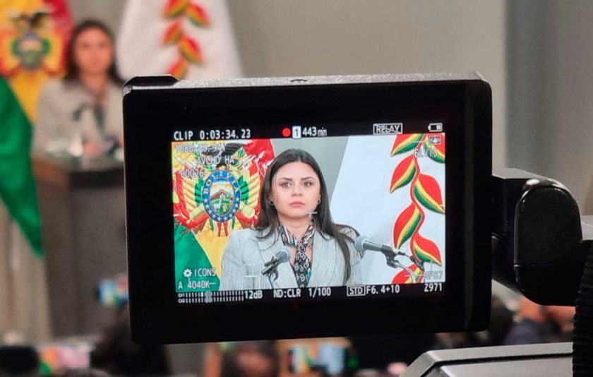 Vocera asegura que el presidente Paz no es un ‘títere’, sino toma decisiones con templanza