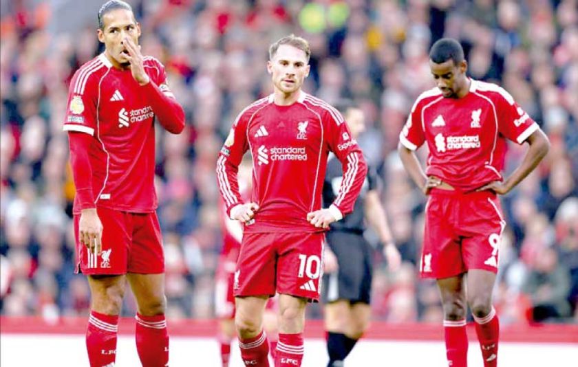 El Liverpool no levanta cabeza en la Premier