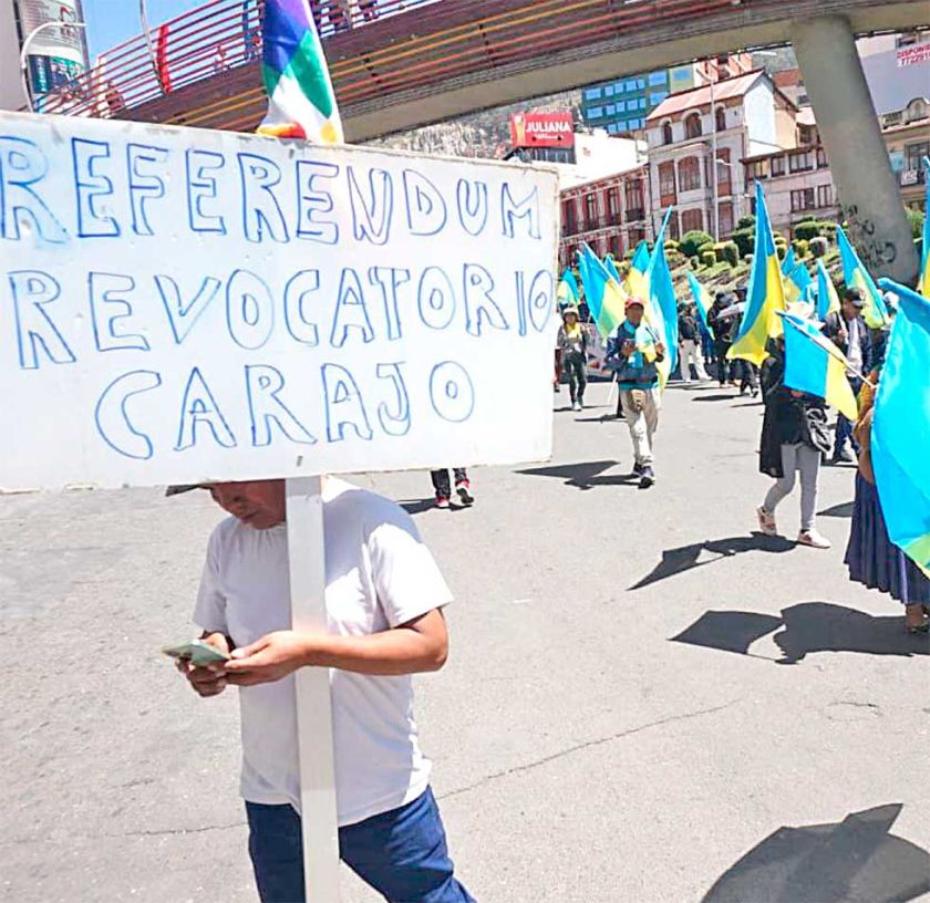 Relación Paz-Lara se resquebraja