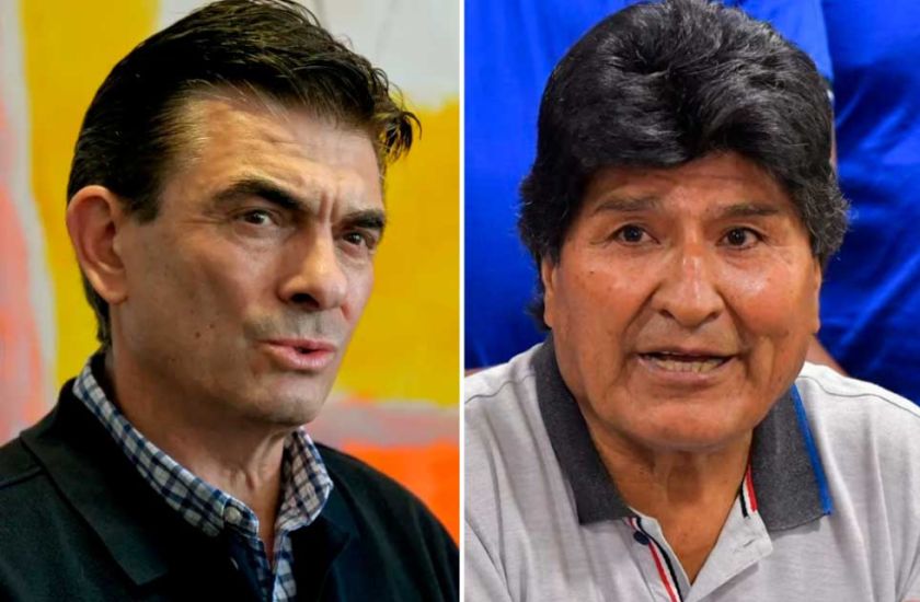 ¿Qué le respondió el presidente Paz a Evo Morales que pidió una reunión de coordinación?