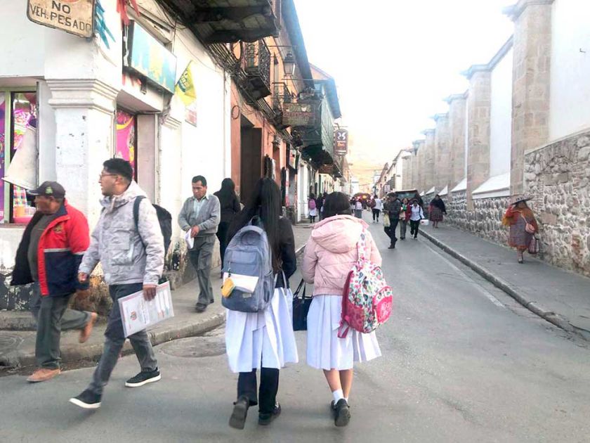 Alumnos acaban clases la siguiente semana
