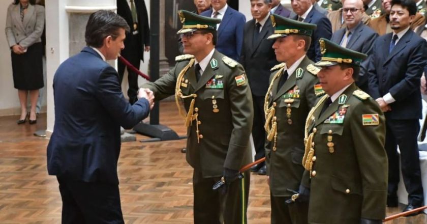 Mirko Antonio Sokol asume como Comandante General de la Policía