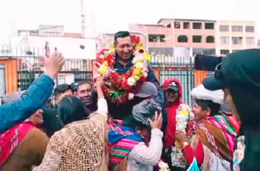 Surge Freddy Mamani como posible candidato a gobernador paceño por el ‘evismo’