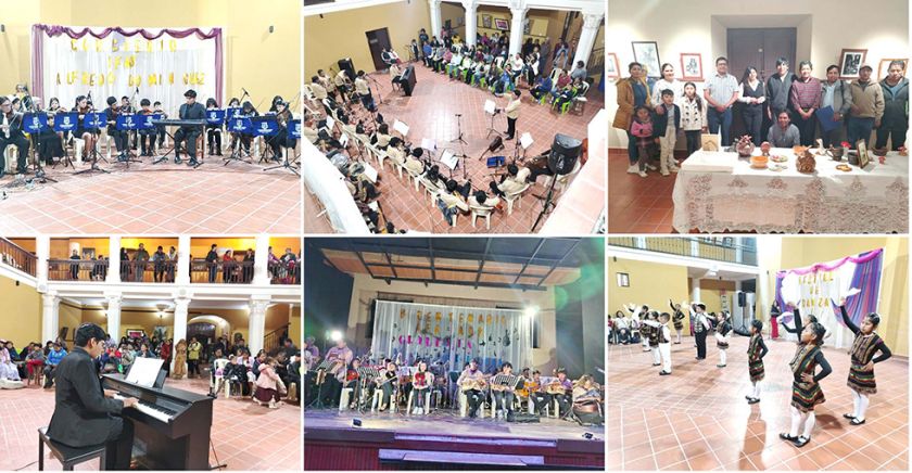 Tupiza vive jornadas de arte con el Instituto Alfredo Dominguez 