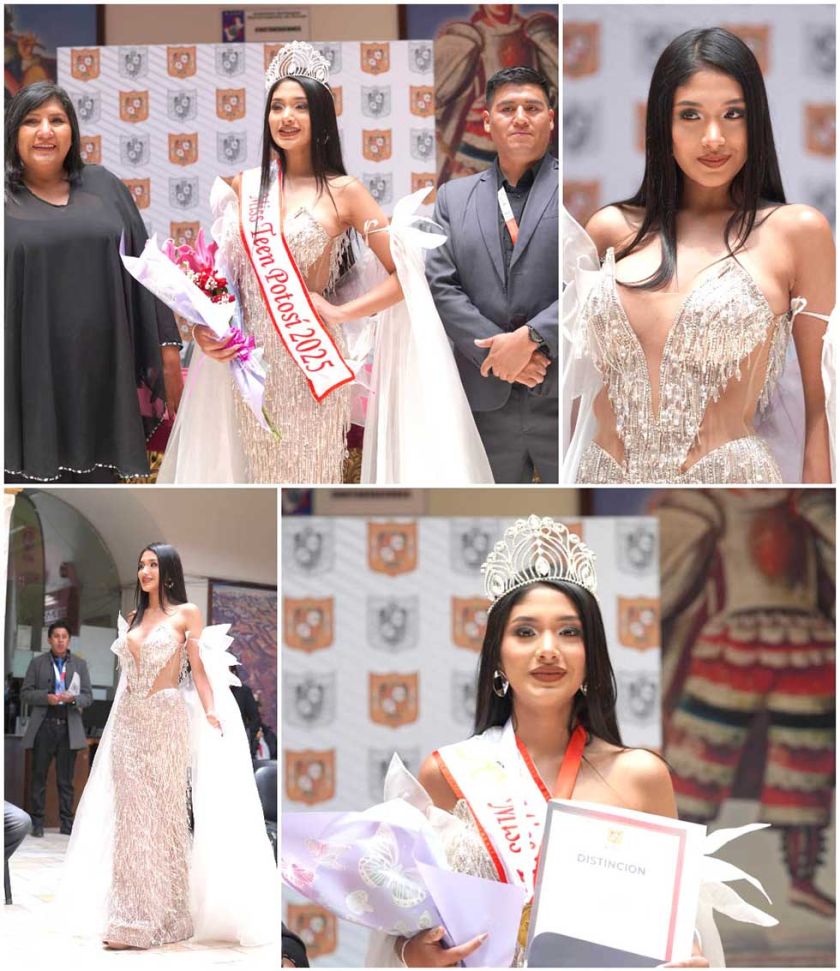 Brittany Vivian Ledezma  representará a Potosí  en el Miss Teen Bolivia
