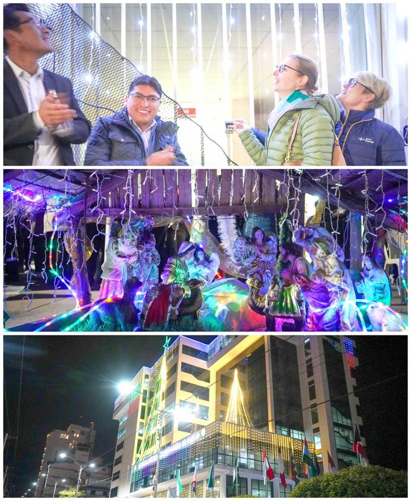 Gobernación enciende sus luces navideñas en El Cabildo