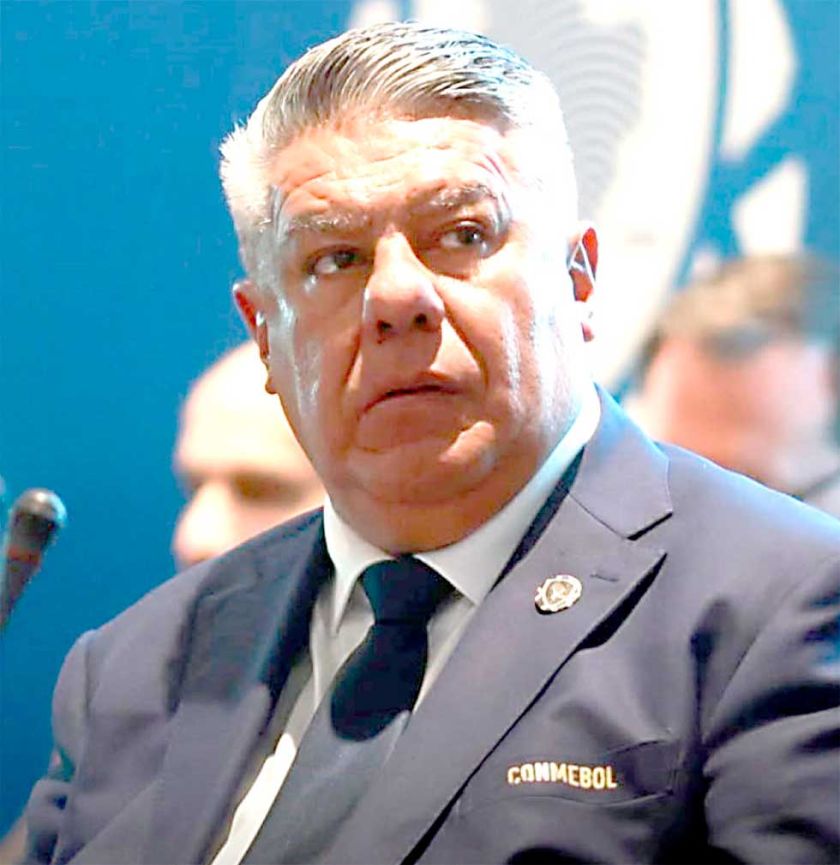 “Chiqui” Tapia cobra 41 mil dólares  de la Conmebol