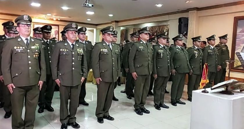Policía Boliviana renueva su cúpula nacional: Mirko Bustos Panique es el comandante en Potosí 