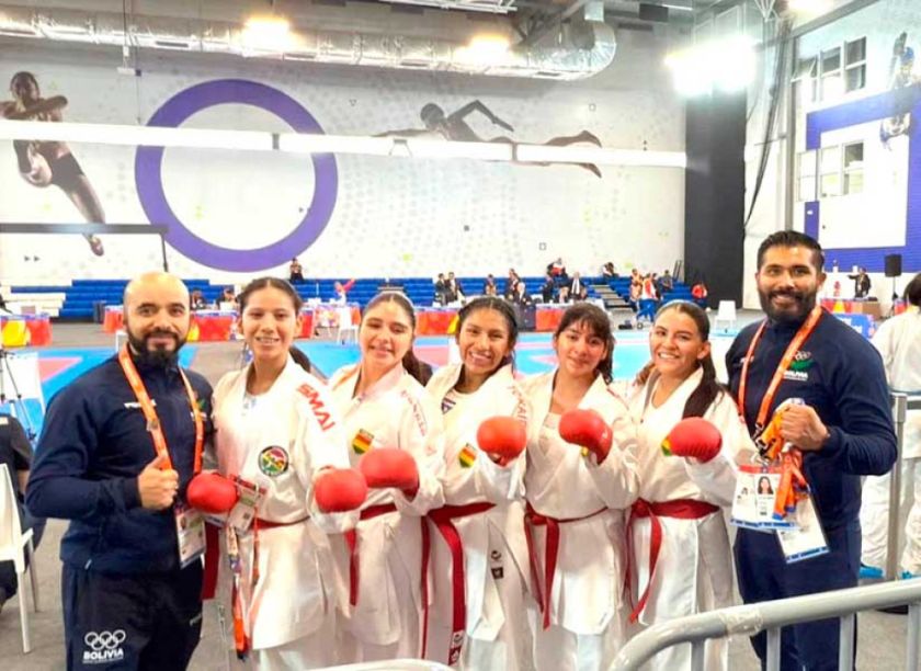 Karate logra bronces en Bolivarianos