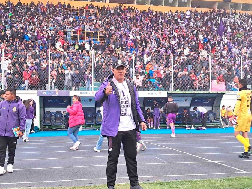 Dirigencia lila mantiene al técnico que sacó campeón a Real Potosí