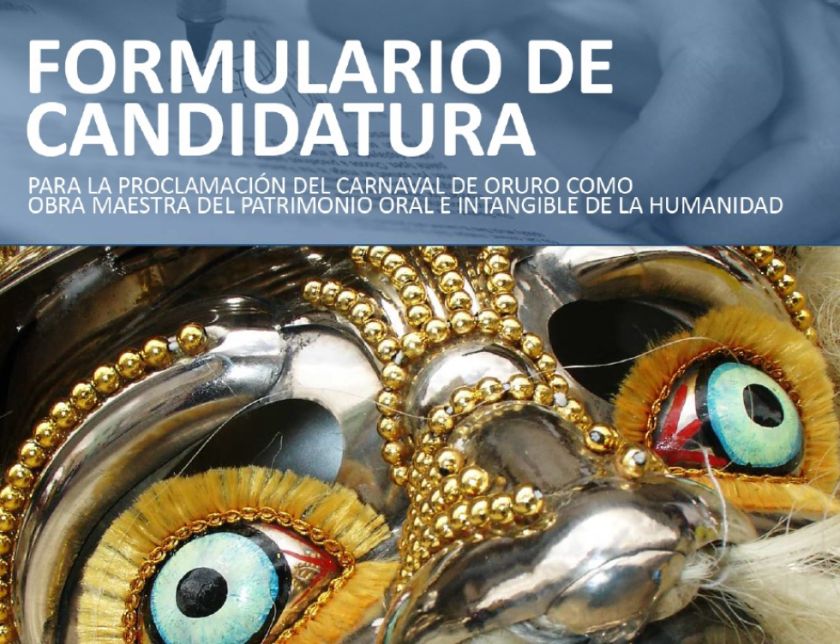 El Carnaval de Oruro sí inscribió danzas en la Unesco