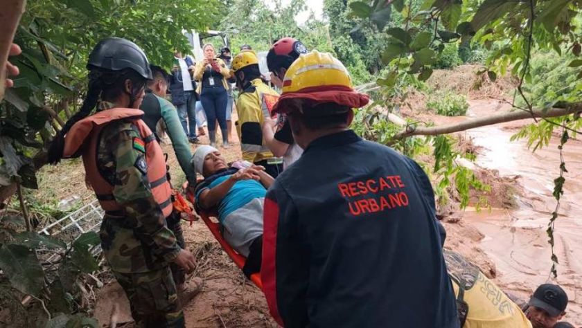 Sube a siete la cifra de fallecidos por el desborde del río Piraí