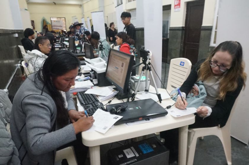 Empadronamiento masivo cierra con 92.705 nuevos registros a nivel nacional