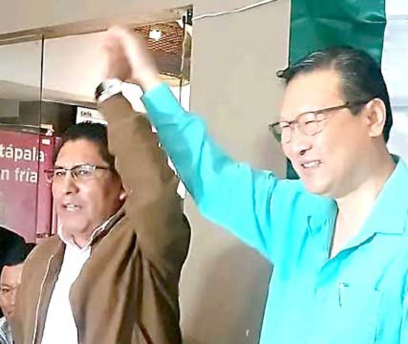 Chi irá por la Gobernación de Santa Cruz con el MTS 