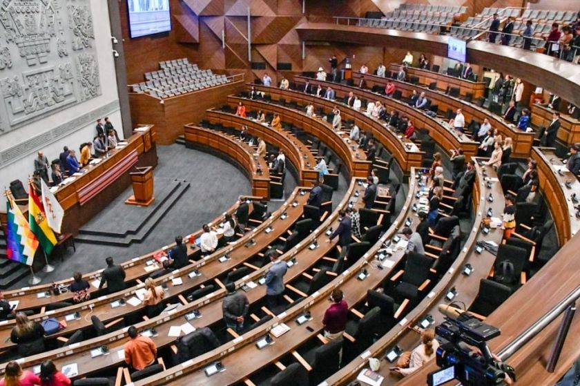 El pleno de la Asamblea rechaza tratar proyecto de resolución contra el DS 5503