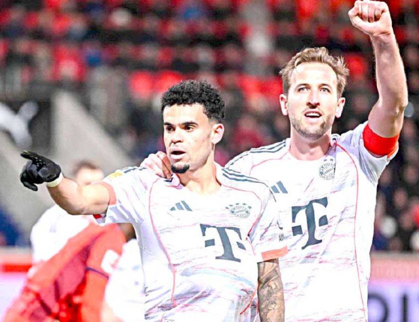 El Bayern sigue intratable en el campeonato alemán 
