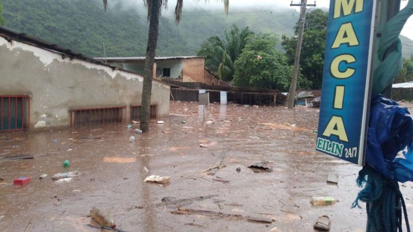 Tipuani: Reportan 90 familias y 30 viviendas afectadas por las lluvias 