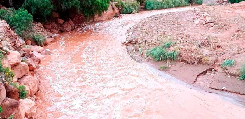 Potosí enfrenta alerta naranja por desborde de ríos y nevadas