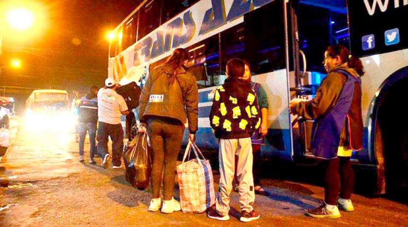 Defensorías intensifica los controles de viaje de menores por fin de año
