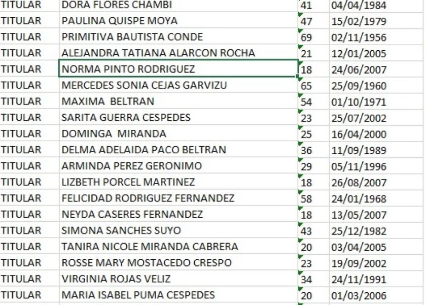 Candidatura por candidatura: UCS tiene la mayor cantidad de candidatos con 18 años