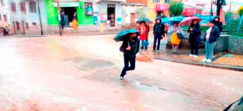 Potosí recibirá el Año Nuevo 2026 con lluvias intensas