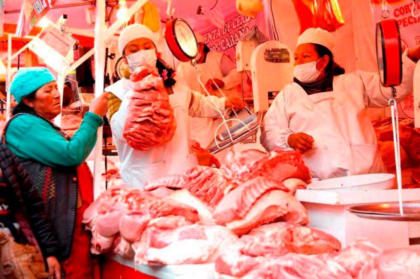 Intendencia inicia control en venta de carne de cerdo