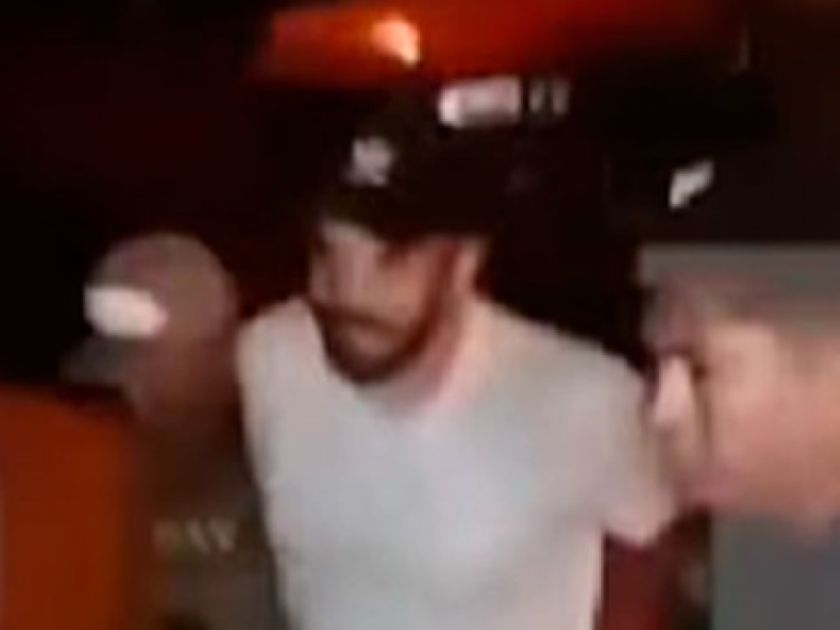 Policía informa que Del Castillo fue aprehendido por desobediencia a la autoridad
