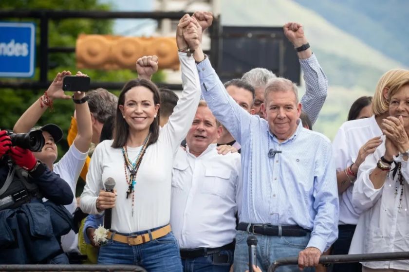 Machado y González Urrutia dicen que en 2026 se consolidará «la libertad» de Venezuela