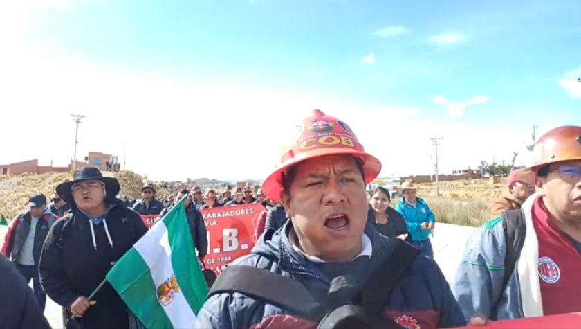 COB inicia marcha desde Calamarca y abre nueva ola de conflictos contra el D.S. 5503