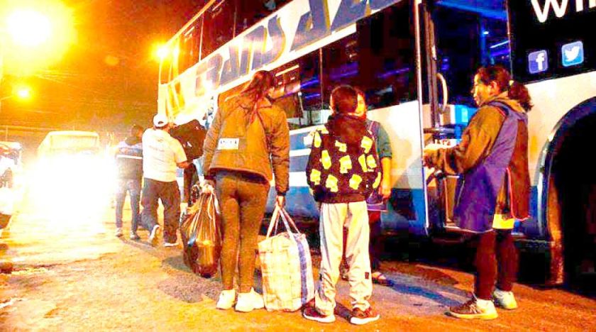 Defensoría de la Niñez cumple controles de viaje de menores