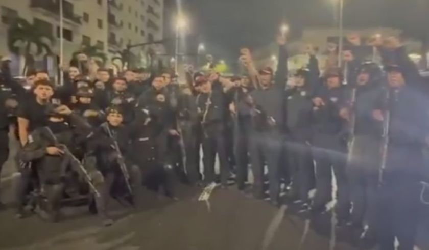 Diosdado Cabello salió a patrullar las calles de Caracas con un grupo armado