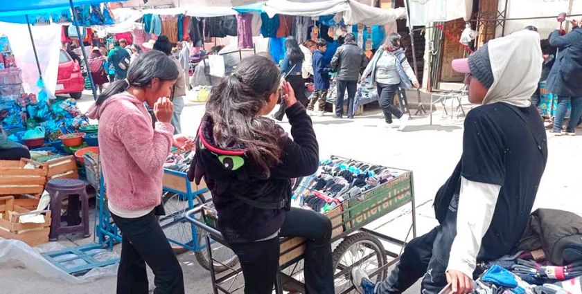 Crece la actividad laboral de menores  en todo el Departamento de Potosí