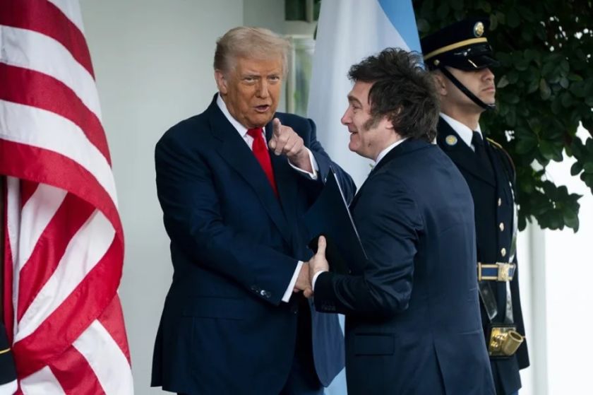 Milei: «Trump está rediseñando el orden mundial»