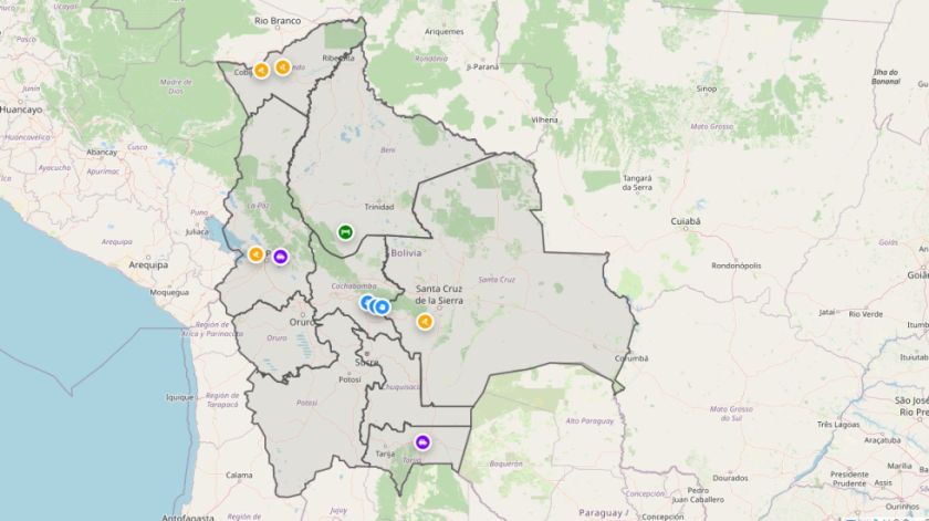 Solo Cochabamba presenta bloqueos al inicio de este martes