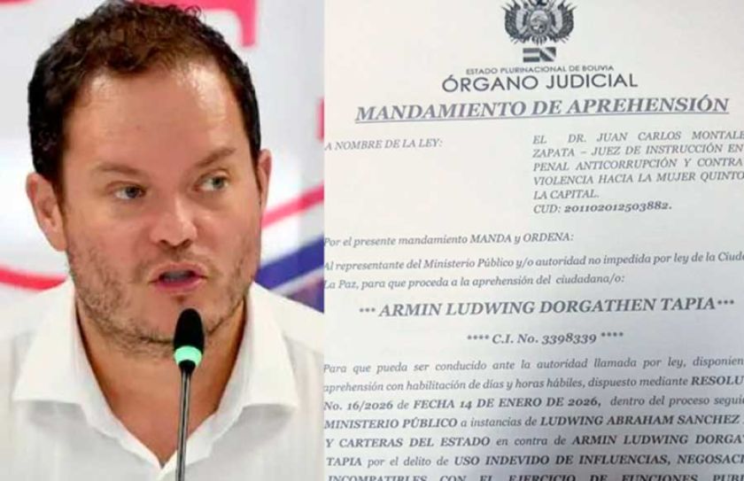 Ordenan aprehensión contra  Armin Dorgathen, expresidente de YPFB