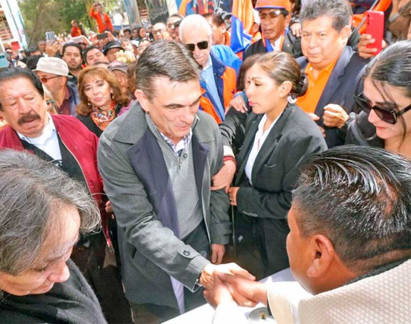 Paz: Se irá preso quien dinamite en las protestas