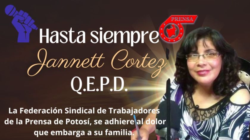 Falleció ex ejecutiva de la prensa de Potosí